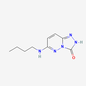 molecular formula C9H13N5O B8690807 6-(Butylamino)[1,2,4]triazolo[4,3-b]pyridazin-3(2H)-one CAS No. 62039-97-8