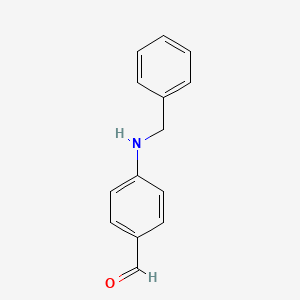 molecular formula C14H13NO B8690835 4-Benzylamino-benzaldehyde CAS No. 518071-13-1