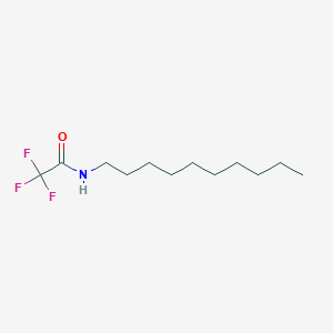 molecular formula C12H22F3NO B8690902 Acetamide, N-decyl-2,2,2-trifluoro- CAS No. 10574-25-1