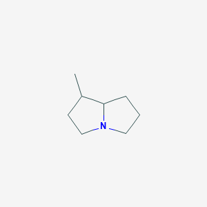 molecular formula C8H15N B008691 1-甲基六氢-1H-吡咯利嗪 CAS No. 100860-09-1
