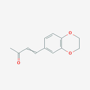 4-(2,3-Dihydro-1,4-benzodioxin-6-yl)but-3-en-2-one