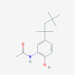 N-[2-hydroxy-5-(1,1,3,3-tetramethylbutyl)phenyl]acetamide