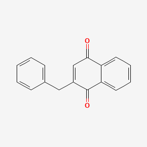 molecular formula C17H12O2 B8691131 1,4-Naphthalenedione, 2-(phenylmethyl)- CAS No. 33440-68-5