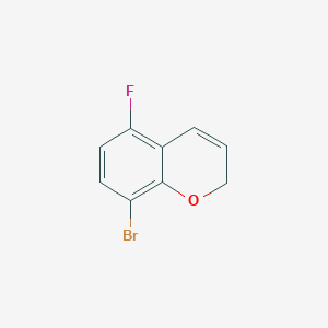 molecular formula C9H6BrFO B8691162 8-Bromo-5-fluoro-2H-chromene 