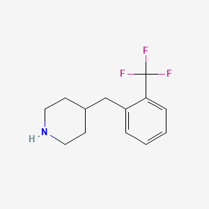 4-(2-Trifluoromethylbenzyl)piperidine