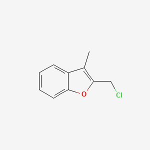 B8691193 2-Chloromethyl-3-methyl-benzofuran CAS No. 160875-29-6