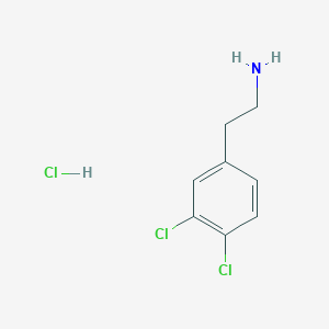 Phenethylamine, 3,4-dichloro-, hydrochloride