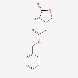 Benzyl 2-(2-oxooxazolidin-4-yl)acetate