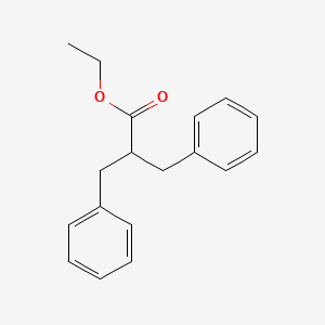 Ethyl 2-benzyl-3-phenylpropanoate