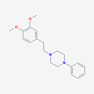B086913 Piperazine, 1-(3,4-dimethoxyphenethyl)-4-phenyl- CAS No. 1047-68-3