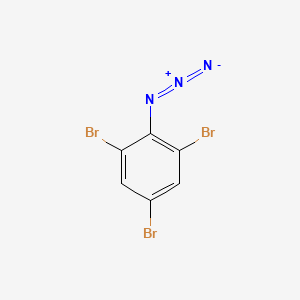 molecular formula C6H2Br3N3 B8691382 2-Azido-1,3,5-tribromobenzene 