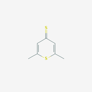 B086914 4H-Thiopyran-4-thione, 2,6-dimethyl- CAS No. 1073-81-0