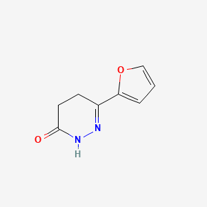 molecular formula C8H8N2O2 B8691400 4,5-dihydro-6-(2-furyl)-3(2H)-pyridazinone 