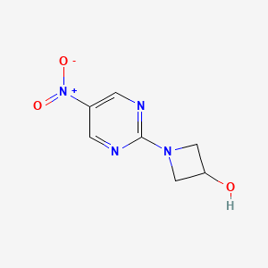 1-(5-Nitropyrimidin-2-yl)azetidin-3-ol