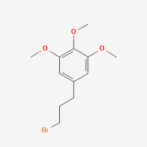 B8691493 5-(3-Bromopropyl)-1,2,3-trimethoxybenzene CAS No. 79118-14-2