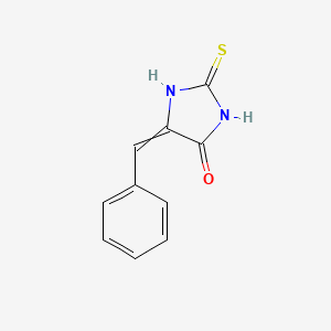 molecular formula C10H8N2OS B8691497 Benzalthiohydantoin CAS No. 4168-81-4