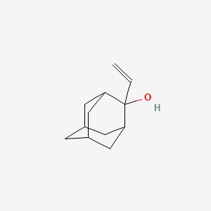 molecular formula C12H18O B8691504 2-Vinyl-2-adamantanol 