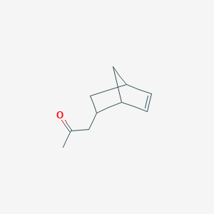 molecular formula C10H14O B8691531 3-(5-Norbornen-2-yl)acetone 