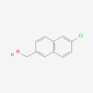 molecular formula C11H9ClO B8691538 (6-Chloronaphthalen-2-yl)methanol 