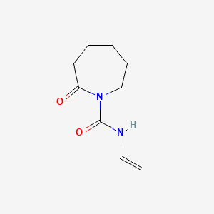 molecular formula C9H14N2O2 B8691600 Hexahydro-2-oxo-N-vinyl-1H-azepine-1-carboxamide CAS No. 60451-35-6