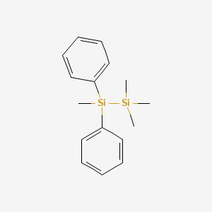 Disilane, 1,1,1,2-tetramethyl-2,2-diphenyl-