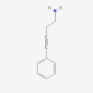 molecular formula C10H11N B8691868 4-Phenyl-but-3-ynylamine 