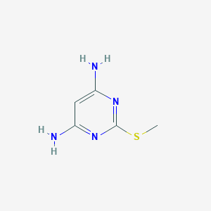 B086919 2-(Methylthio)pyrimidine-4,6-diamine CAS No. 1005-39-6