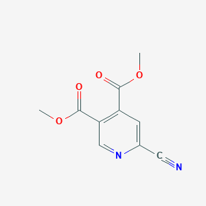 Dimethyl 6-cyanopyridine-3,4-dicarboxylate
