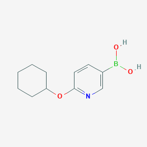 6-(Cyclohexyloxy)pyridin-3-ylboronic acid