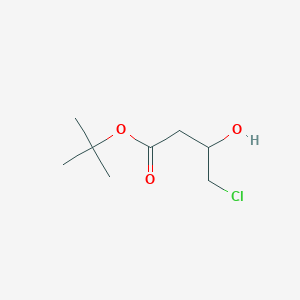 molecular formula C8H15ClO3 B8692448 tert-Butyl 4-chloro-3-hydroxybutyrate CAS No. 125537-59-9