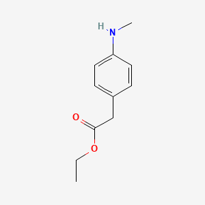 N-methyl-4-ethoxycarbonylmethylaniline