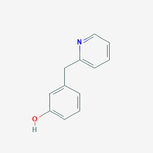 3-[(Pyridin-2-yl)methyl]phenol
