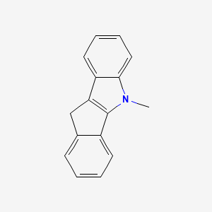 N-methyl-5,10-dihydroindeno[1,2-b]indole