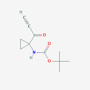 (1-Propynoyl-cyclopropyl)-carbamic acid tert-butyl ester