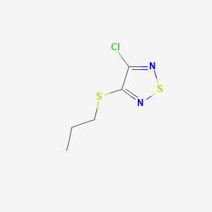 3-Chloro-4-propylthio-1,2,5-thiadiazole