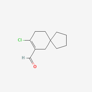 8-Chlorospiro[4.5]dec-7-ene-7-carbaldehyde