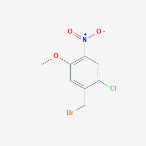 1-(Bromomethyl)-2-chloro-5-methoxy-4-nitrobenzene