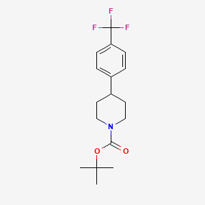 Tert-butyl 4-(4-(trifluoromethyl)phenyl)piperidine-1-carboxylate