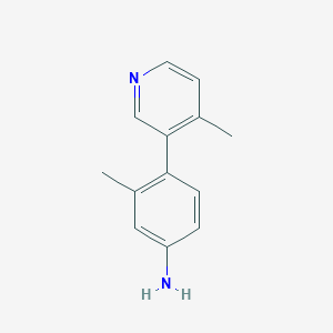3-Methyl-4-(4-methylpyridin-3-yl)aniline