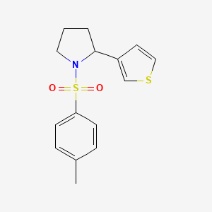 2-(Thiophen-3-yl)-1-tosylpyrrolidine