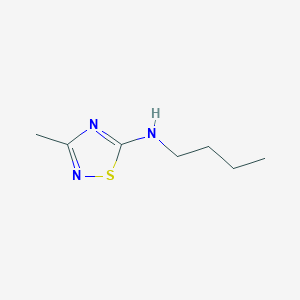 N-Butyl-3-methyl-1,2,4-thiadiazol-5-amine