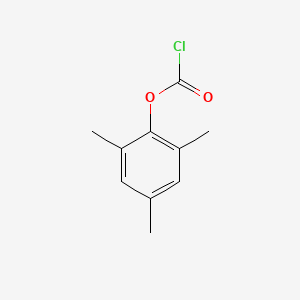molecular formula C10H11ClO2 B8692745 Mesityl carbonochloridate 