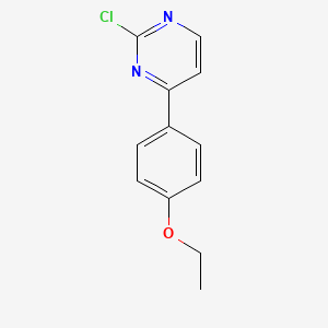 4-(4-Ethoxy-phenyl)-2-chloro-pyrimidine