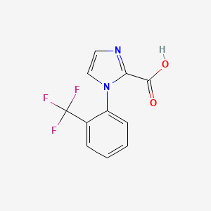 1-(2-Trifluoromethylphenyl)-imidazole-2-carboxylic acid