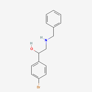 2-(Benzylamino)-1-(4-bromophenyl)ethanol