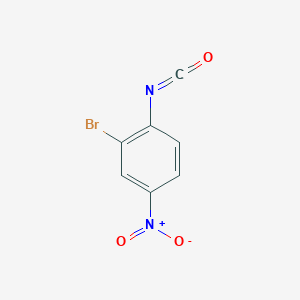 2-Bromo-1-isocyanato-4-nitrobenzene