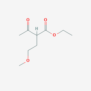 Ethyl 2-(2-methoxyethyl)-3-oxobutanoate