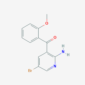 2-Amino-3-(2-methoxybenzoyl)-5-bromopyridine