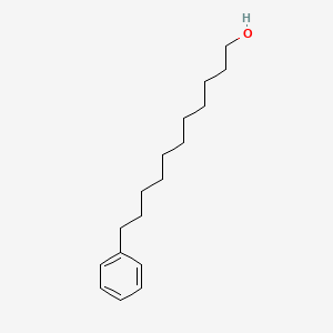 molecular formula C17H28O B8693337 11-Phenylundecan-1-ol CAS No. 61439-50-7