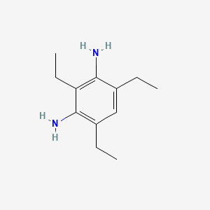 molecular formula C12H20N2 B8693373 2,4,6-Triethylbenzene-1,3-diamine CAS No. 14970-65-1